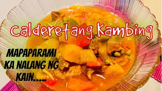 Calderetang Kambing [upl. by Ecaroh]