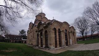 Monastery Gracanica in Prishtine Kosovo [upl. by Enalb]