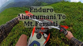 Enduro Abastumani To Mt Fersati Part 2 [upl. by Nioe]