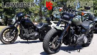 Harley Low Rider S vs Fat BobTheres A Clear Winner [upl. by Araec]