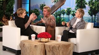 Ellen Scares Justin Bieber [upl. by Rola]