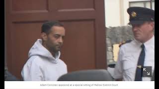 RTE NEWS  ADAM CORCORAN CHARGED WITH THE MURDER OF DAENA WALSH IN MIDLETON COUNTY CORK  IRELAND [upl. by Cy]