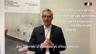 Présentation de la Charte pour léducation à la culture et à la citoyenneté numériques [upl. by Ahsehat]