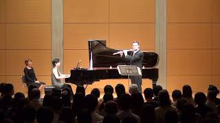 F Poulenc Sonata for flute and piano FP 164 I Allegretto malincolico [upl. by Aynuat260]