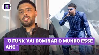 Pedro Sampaio diz que prefere ser artista brasileiro do que pop e celebra a força do funk no mundo [upl. by Trista]