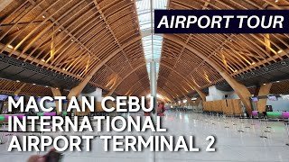 TOURING THE MACTAN CEBU INTERNATIONAL AIRPORT TERMINAL 2  Airports and Places of Aviation [upl. by Sina]