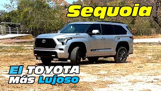 2023  Toyota Sequoia  ¿ El más lujoso TOYOTA que existe [upl. by Elbertine845]