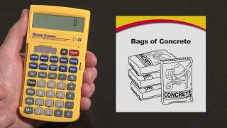 How to Estimate Volume and Bags of Concrete Needed  Material Estimator [upl. by Sllew]