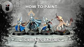 Contrast How to Paint Cyrenis Razors Idoneth Deepkin [upl. by Marian]