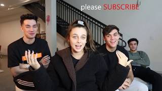 emma chamberlain annoying eachother ft Dolan Twins and James charles [upl. by Enyad]