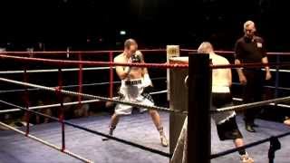 IBA Boxing  Marty Kayes v Lloyd Otte  Circus Tavern [upl. by Lerred]