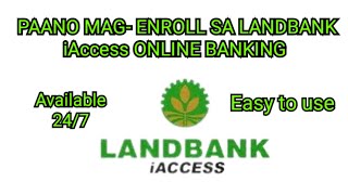 PAAANO MAGENROLL SA LANDBANK iACCESS ONLINE BANKING [upl. by Noicnecsa]