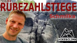 Die Rübezahlstiege  Anspruchsvolle Tour mit Mega Aus und Tiefblicken Sächsische Schweiz [upl. by Atsylak718]