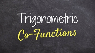 How to use and understand cofunction identities [upl. by Alesig]