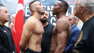 AVNI YILDIRIM VS LOLENGA MOCK WEIGH IN amp FACE OFF [upl. by Ivgnout]