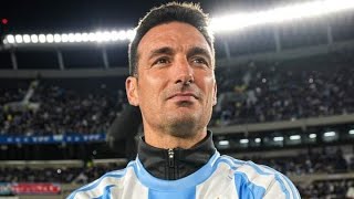 Scaloni Team Argentina in number one fifa rankingArgentina number one in the world cup qualifying [upl. by Anit]