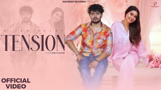 TENSION  Vishu Puthi Official Video  Khushi Verma Komal Chaudhary  New Haryanvi Songs 2024 [upl. by Aneej]