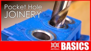 Beginners guide to pocket hole joinery  WOODWORKING BASICS [upl. by Ettenot]