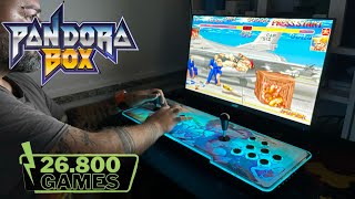 Pandora Box Plus 2023  The Best Console Arcade Gaming 26800 games [upl. by Eirehc]