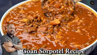 Goan Sorpotel Recipe  Goan Recipe  Pork Recipe  How to make Sorpotel [upl. by Daveda]