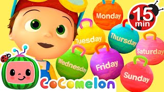 Do You Know the Days of The Week  Learning Loops  Cocomelon Nursery Rhymes amp Kids songs [upl. by Abeu]