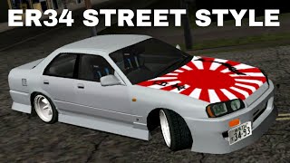 GTA SA MOD  NISSAN SKYLINE ER34 STREET STYLE DRIFTER [upl. by Alisan709]