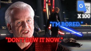 Anakin amp ObiWan VS Dooku BUT Its Google Translated 100 TIMES [upl. by Ynaffets]