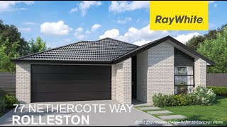 77 Nethercote Way Rolleston [upl. by Othilie976]