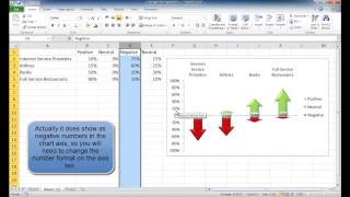 Create an Arrow Stacked Column Chart [upl. by Atiseret]