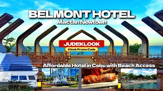 2024 Affordable Hotel in Cebu with Beach Access  Belmont Hotel Mactan Newtown [upl. by Abram]