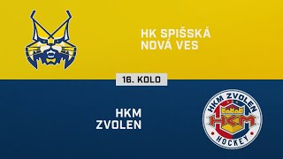 16 kolo HK Spišská Nová Ves – HKM Zvolen 04 HIGHLIGHTY [upl. by Medor]