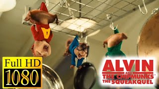 Alvin and the Chipmunks The Squeakquel 2009  Chipmunks Having Fun At Home Full HD60FPS [upl. by Fleisher]