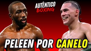 EL QUE GANE VA CONTRA CANELO  Dice Mayweather Benavidez vs Crawford [upl. by Ahsille293]