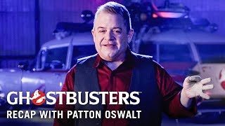 GHOSTBUSTERS – 3 Minute Recap with Patton Oswalt [upl. by Wystand]