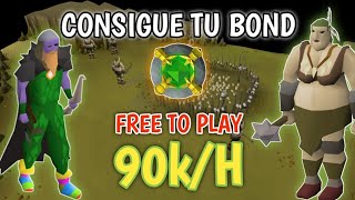 OSRS✅Consigue tu bond en FREE TO PLAY OGRES [upl. by Ecnahoy]