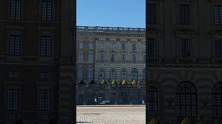 Royal Palace Back side ViewBeautiful Stockholm Sweden 🇸🇪 travel short [upl. by Erroll]