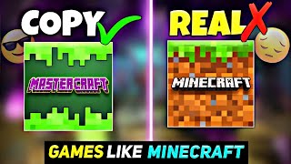 TOP 5 BEST COPY GAMES LIKE MINECRAFT 120 JAVA EDITION 🤩  BEST MINECRAFT COPYS FOR ANDROID 🔥 [upl. by Borden]