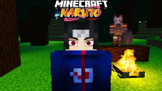 Mangekyo Sharingan AWAKENS in Naruto Minecraft [upl. by Arley]