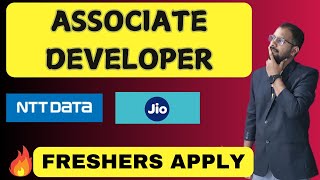 Jio Off Campus Hiring  Associate Engineer Job NTT DATA Job  High Salary Job [upl. by Etnaik266]