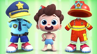 Put On Your Shoes Song  Head Shoulders Knees And Toes  Nursery Rhymes amp Kids Songs  BabyBus [upl. by Faludi821]