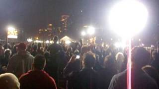 Obamas Elected Crowd reaction at Chicago Rally [upl. by Nelli]