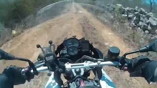 BMW F700GS Offroad trail riding thoughts [upl. by Knitter]