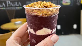 Como fazer açaí com frutas vermelhas Live com várias dicas e macetes para o seu açaí [upl. by Giamo608]