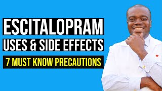 Escitalopram Lexapro Review  Uses Side Effects amp Precautions  How To Take Escitaloprám [upl. by Wyon756]