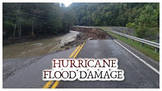 HURRICANE FLOOD DAMAGE IN TRADE TN AND THE FALL BRANCH COMMUNITY [upl. by Laeno]