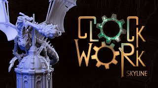 Clockwork Skyline  Scifi Bundle Miniatures for RPG [upl. by Twila596]