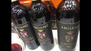 Brunello di Montalcino Argiano Vertical Tasting 20131995 Prowein 2018 [upl. by Magbie470]