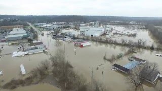 Meramec River Flooding on Highway 30 and Gravois Road [upl. by Melton]