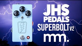 MusicMaker Presents  JHS SUPERBOLT V2 Supro Gain In A Box jhspedals [upl. by Penelope]