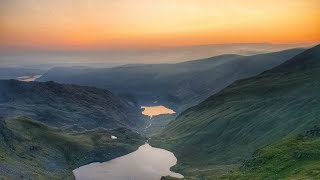 Hiking  Wild Camping  Swimming In Lovely Weather Lake District  England  Small Water [upl. by Nayd218]